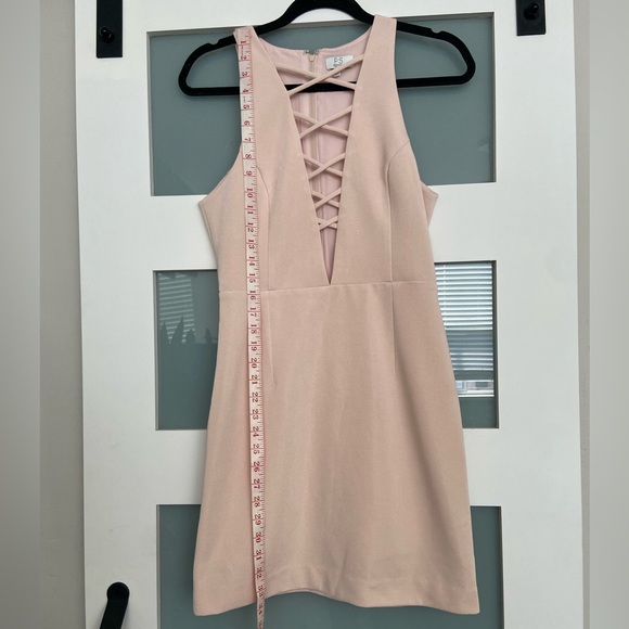 PS the Label Pink bodycon mini dress - Picture 4 of 8